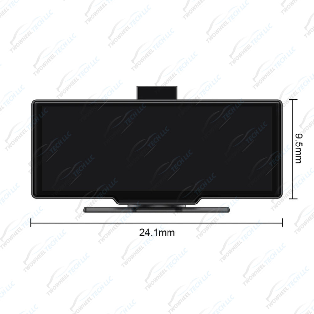 10.26" 4K Dash Cam with CarPlay & Android Auto