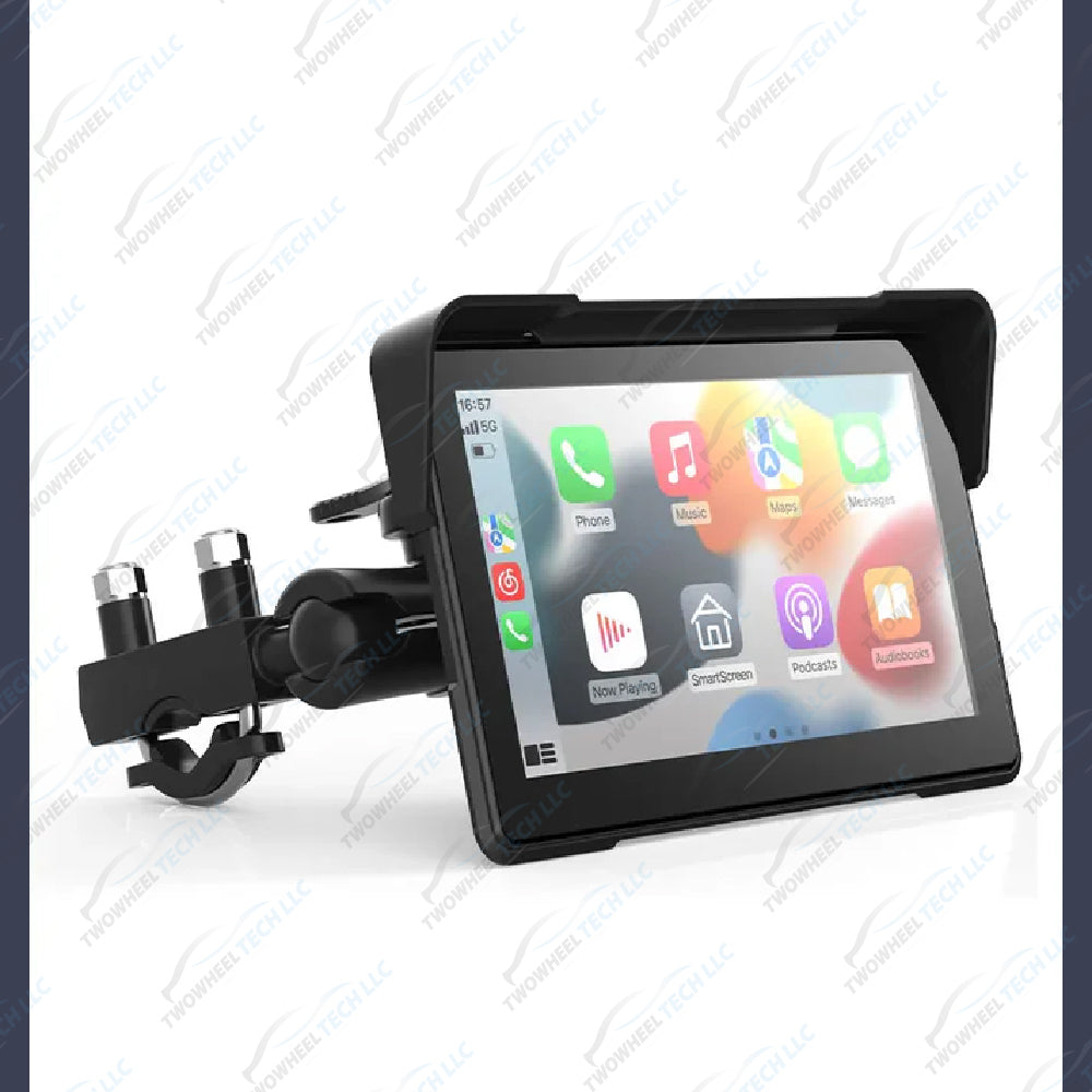 4K 1080P 7" Moto DVR – CarPlay & Android Auto