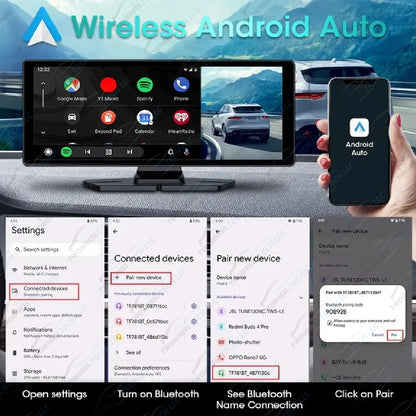 7"/10.26" Car Radio – CarPlay & Android Auto