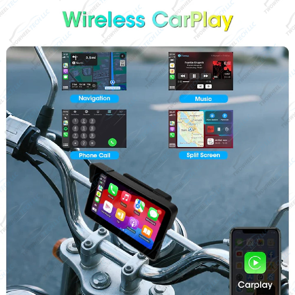 7" BMW-Style CarPlay GPS – Wireless & Android Auto