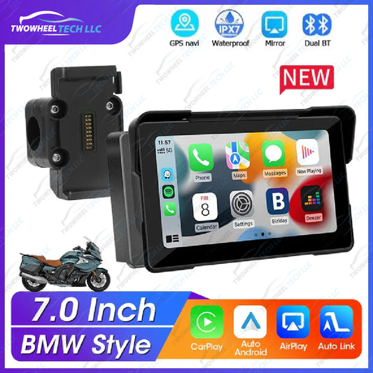 7" BMW-Style CarPlay GPS – Wireless & Android Auto