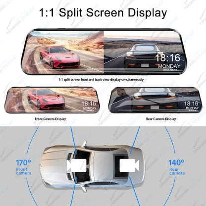Car Mirror Dash Cam