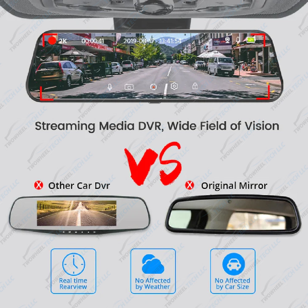 Car Mirror Dash Cam