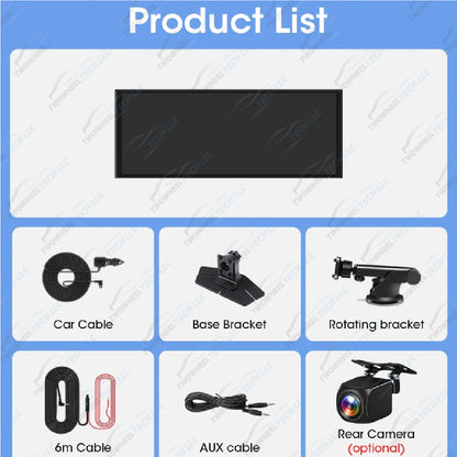 11.26" Car Radio Android 13 CarPlay + Camera