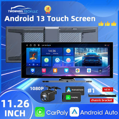 11.26" Car Radio Android 13 CarPlay + Camera